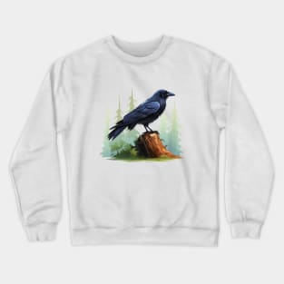 Raven Forest Crewneck Sweatshirt